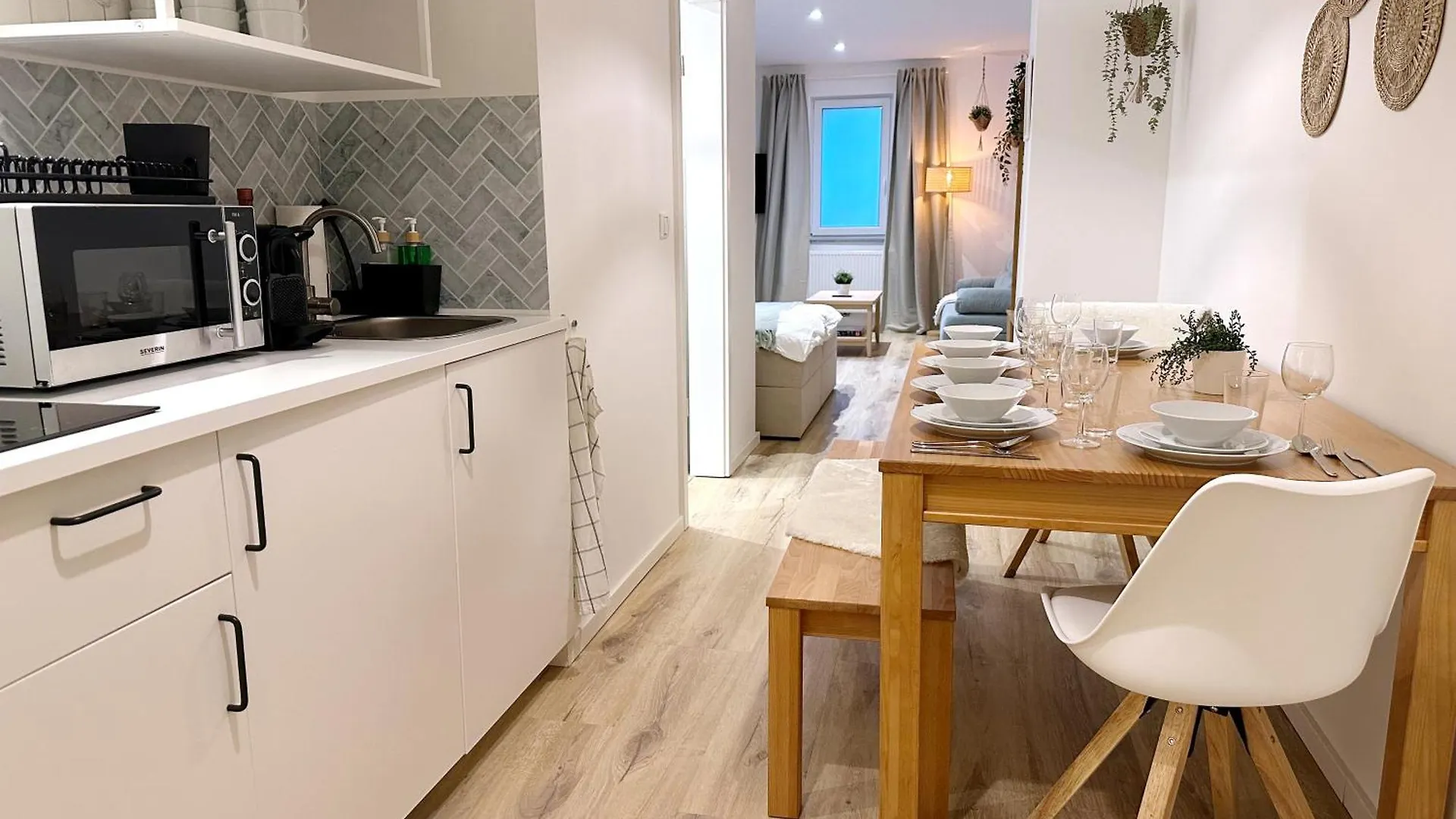 Gemuetliches 2 Zimmer Ambient Apartment Mit Queensize-Bett , Etagenbett& Schlafsofa In Alsternaehe Hamburg